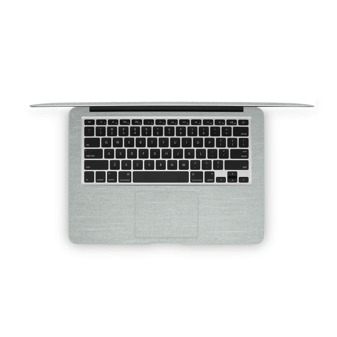 Macbook air 13'' (2010-2017) linen cyan skin | wrapitskin