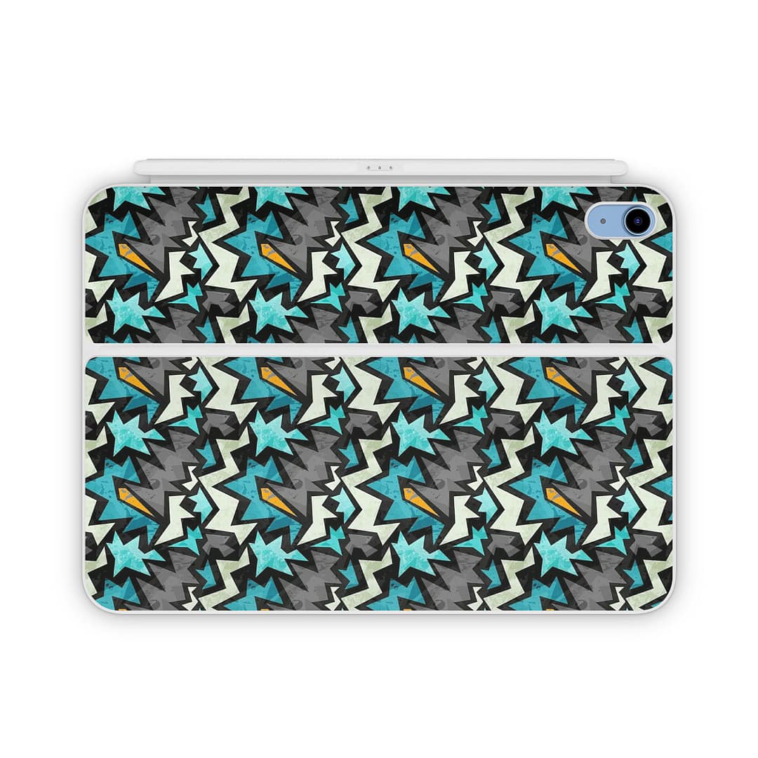 Magic keyboard ipad 10. 9'' gen 10 graffiti harmony skin | wrapitskin