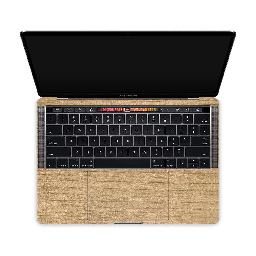 Macbook pro 13'' (touch bar,2018) rose wood skin | wrapitskin
