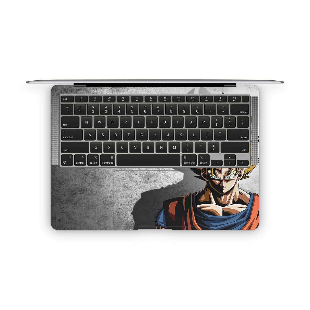 Macbook air 13'' (m1,2020) dragon ball z warrior skin | wrapitskin