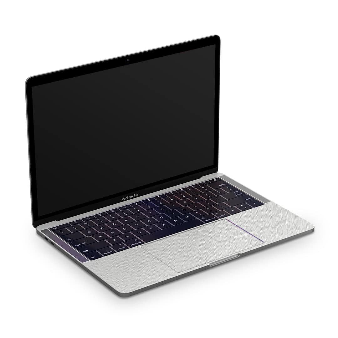 Macbook pro 13'' (2016-2018) cross metal white skin | wrapitskin