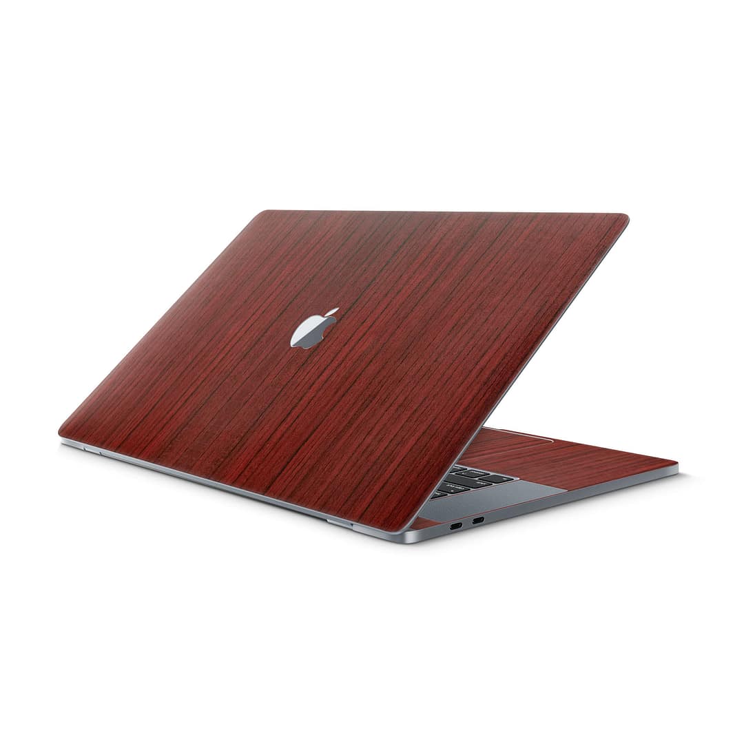 Macbook pro 16'' (touch bar,2019) padauk wood skin | wrapitskin