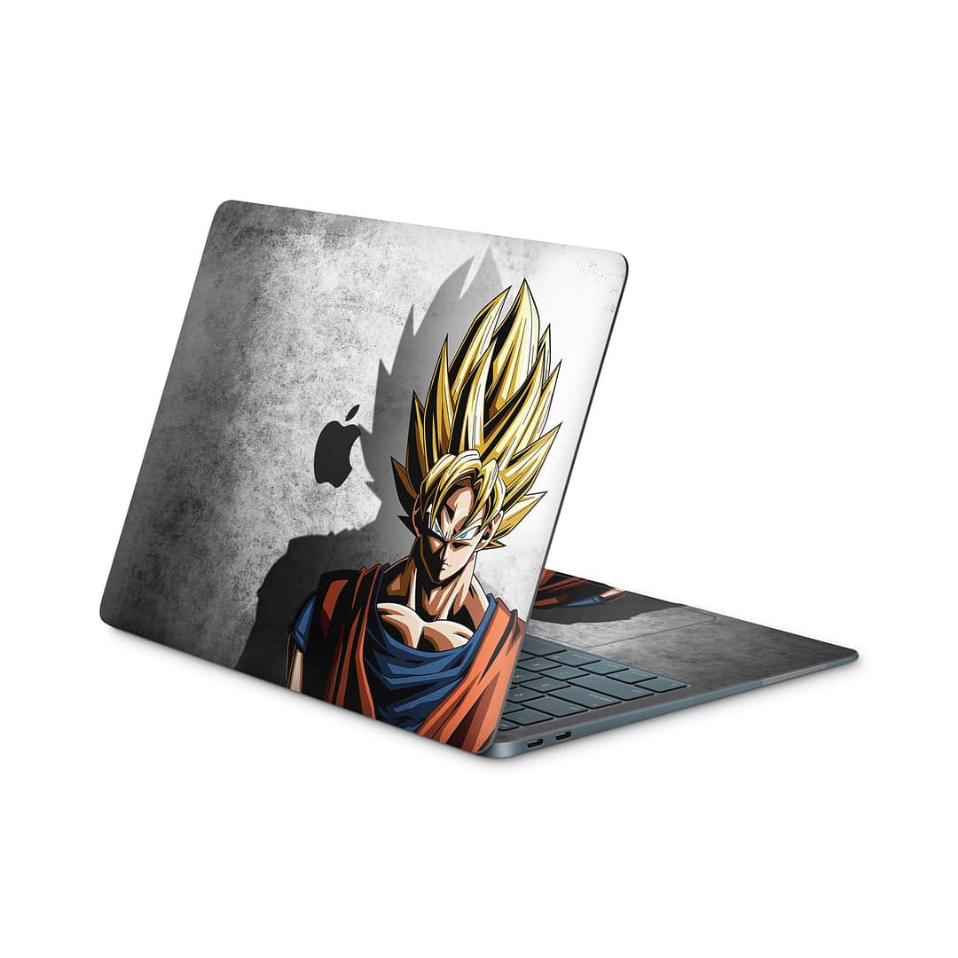 Macbook air 13'' (2018) dragon ball z warrior skin | wrapitskin