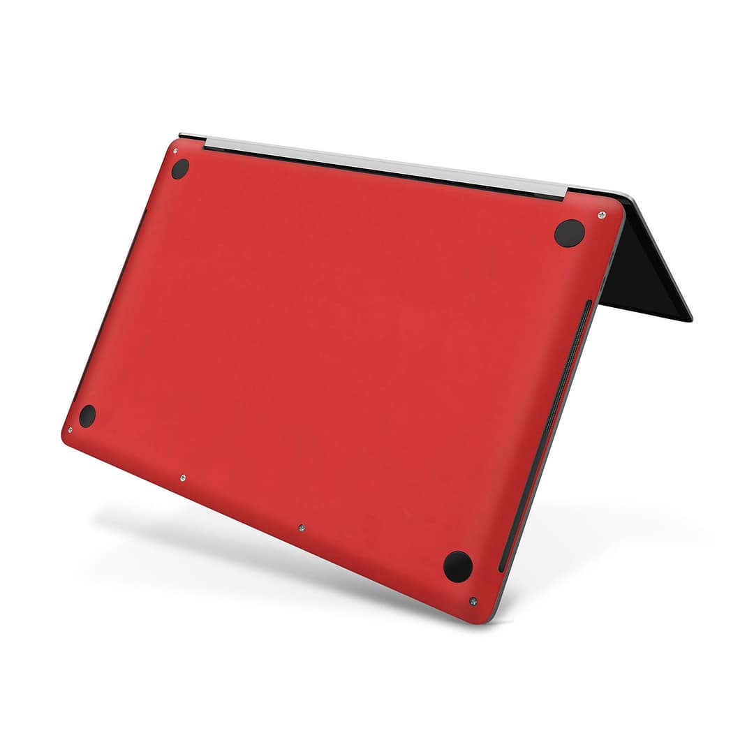 Macbook pro 16'' (touch bar,2019) matte red skin | wrapitskin