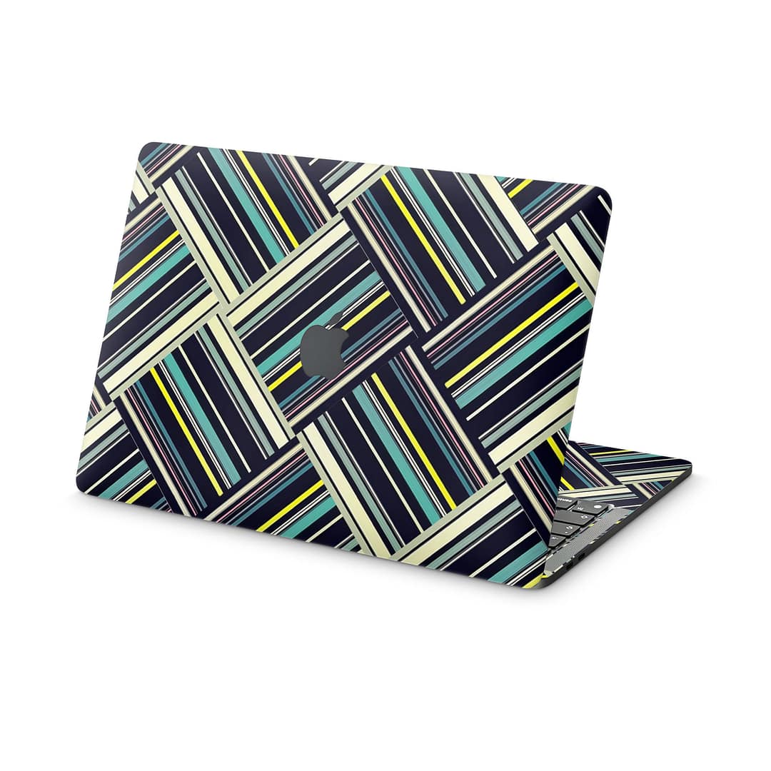 Macbook pro 13'' (m1 2020) striped abstract skin | wrapitskin