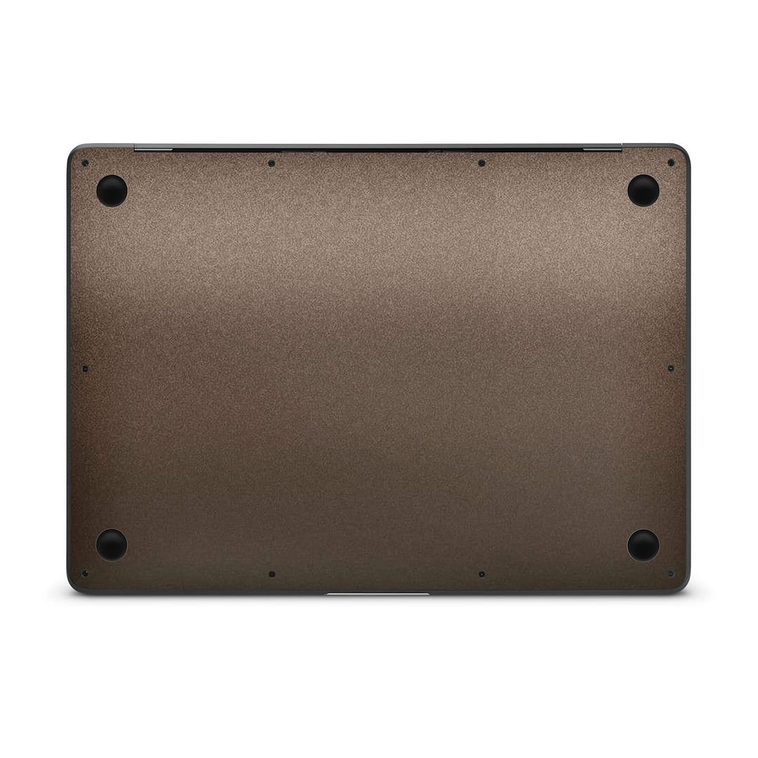 Macbook air 13'' (2018) matte brown metallic skin | wrapitskin