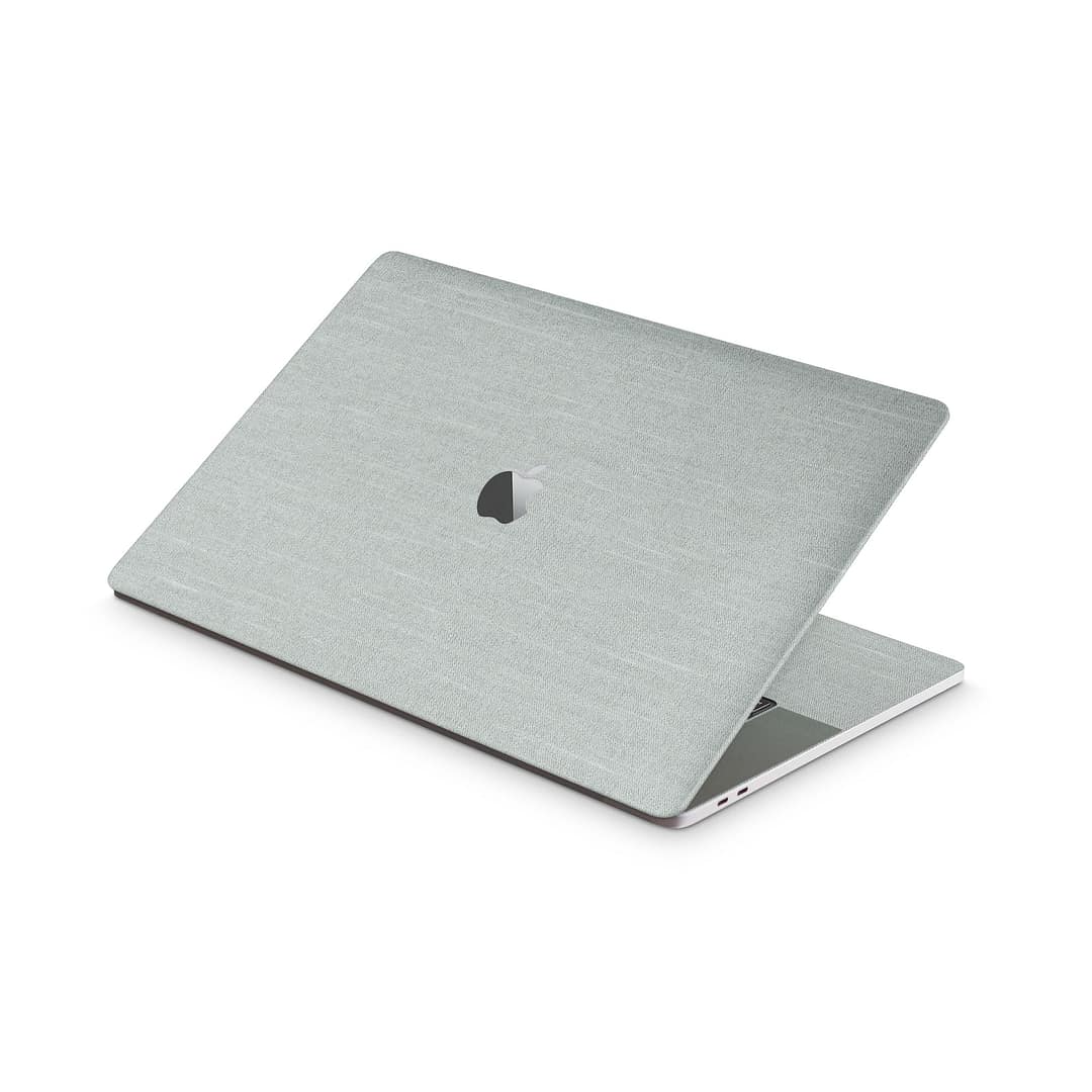 Macbook pro 15'' (2018-2019) linen cyan skin | wrapitskin