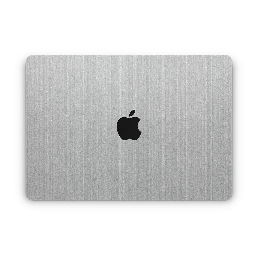Macbook air 13. 6'' m2 2022 brushed metal steel skin | wrapitskin