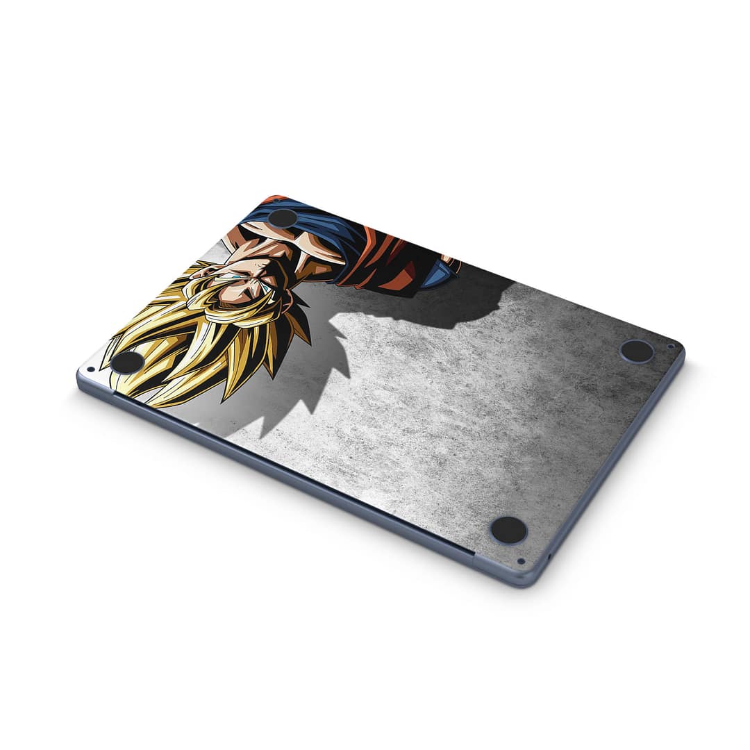 Macbook air 13. 6'' m2 2022 dragon ball z warrior skin | wrapitskin