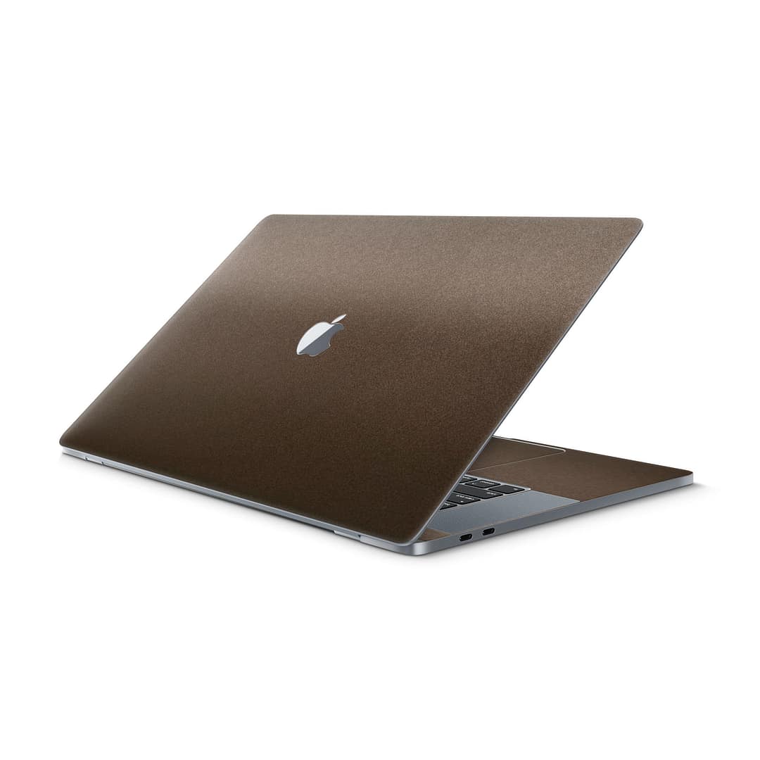 Macbook pro 16'' (touch bar,2019) matte brown metallic skin | wrapitskin
