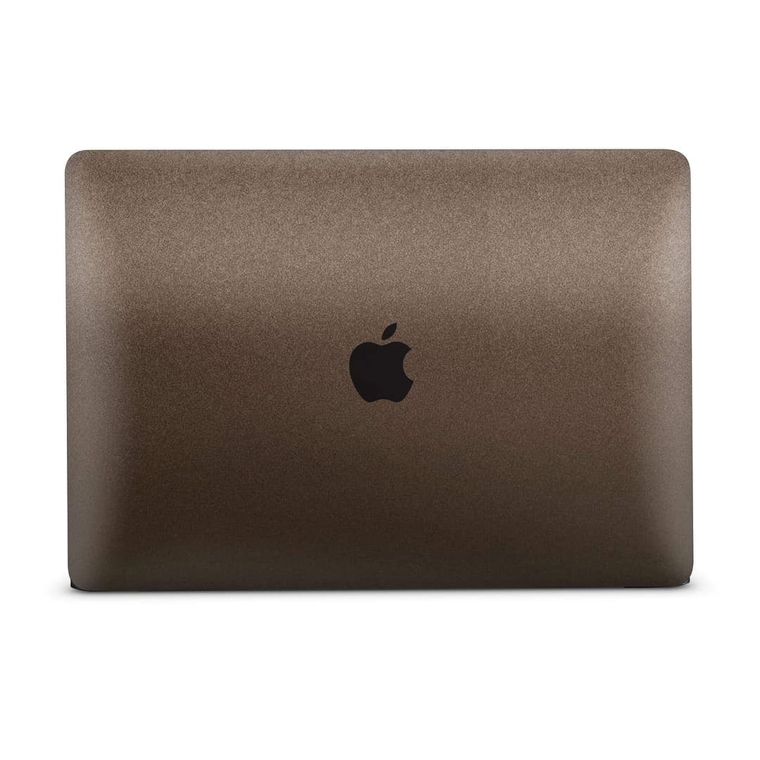 Macbook air 13'' (2018) matte brown metallic skin | wrapitskin
