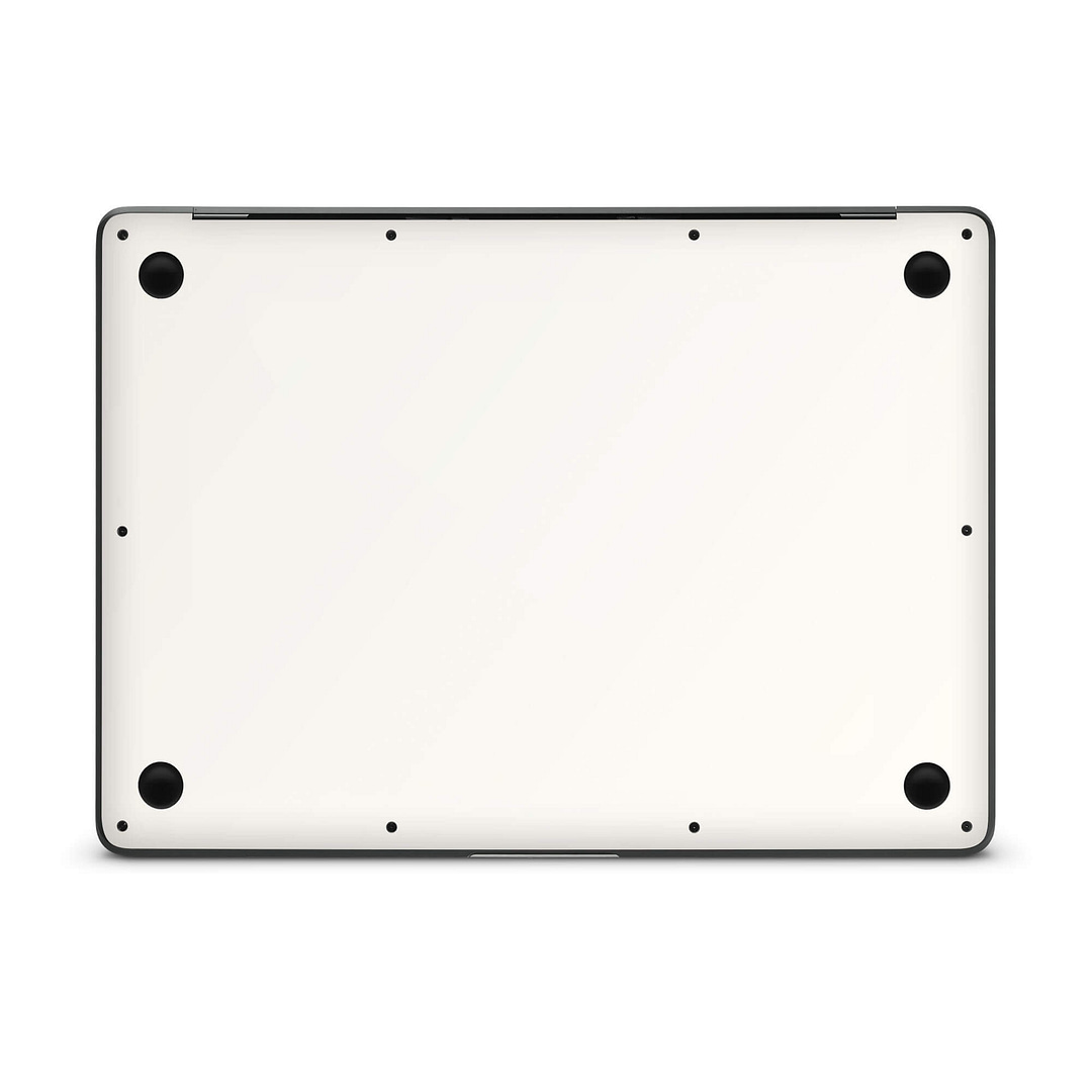Macbook air 13'' (2018) pearl white skin | wrapitskin