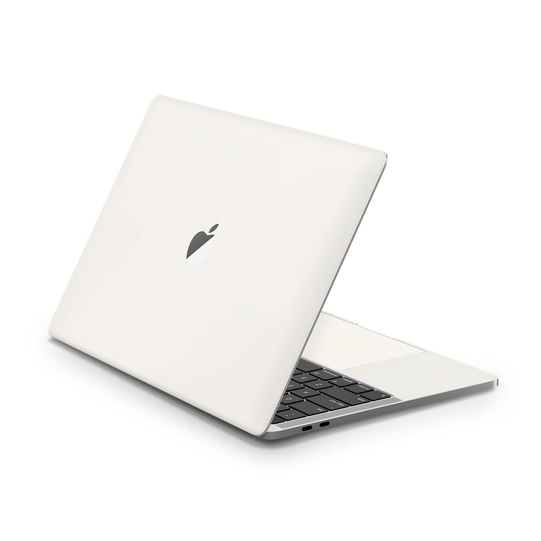 Macbook pro 13'' (2016-2018) pearl white skin | wrapitskin
