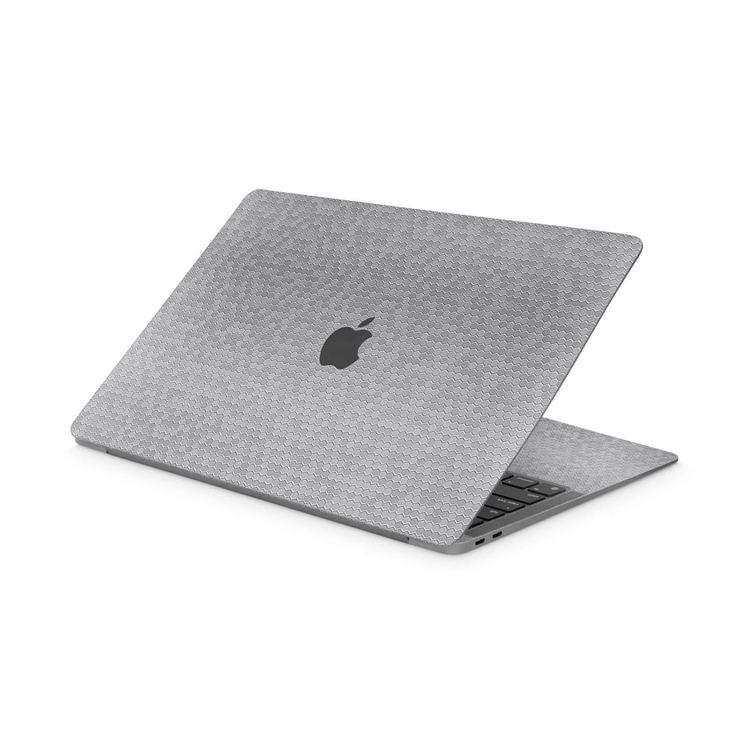 Macbook air 13'' (m1,2020) honeycomb silver skin | wrapitskin