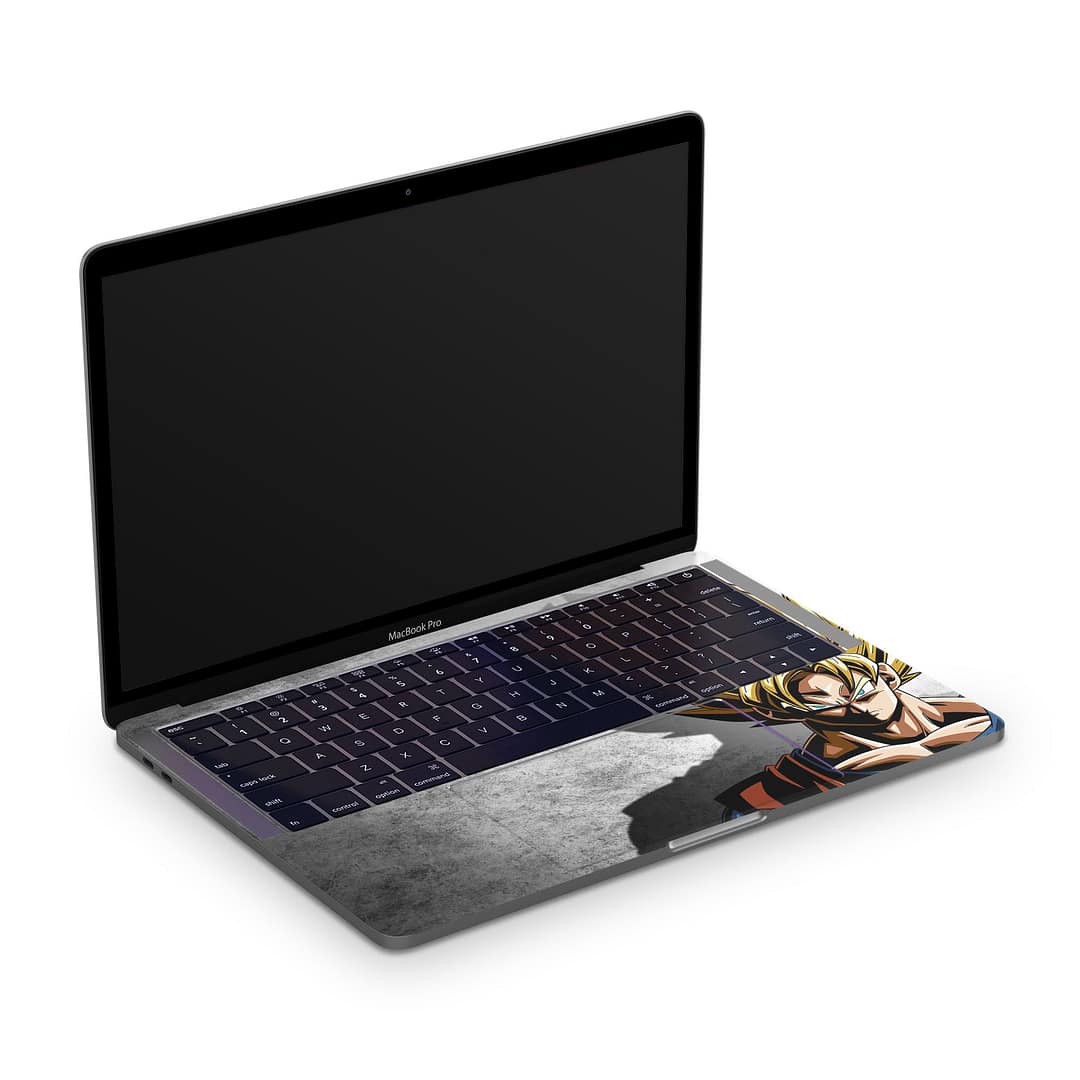 Macbook pro 13'' (2016-2018) dragon ball z warrior skin | wrapitskin