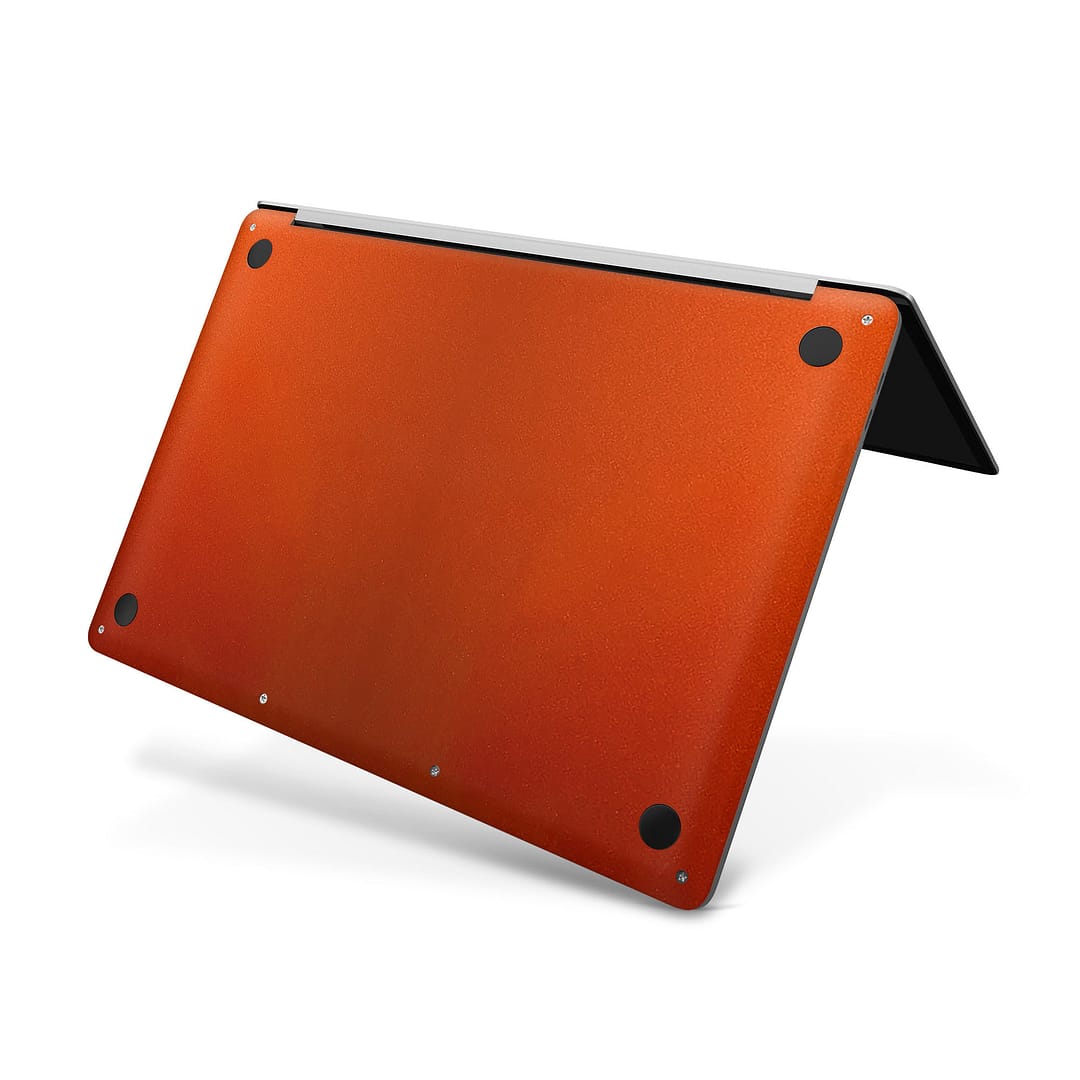 Macbook pro 13'' (touch bar,2018) glossy fiery orange skin | wrapitskin