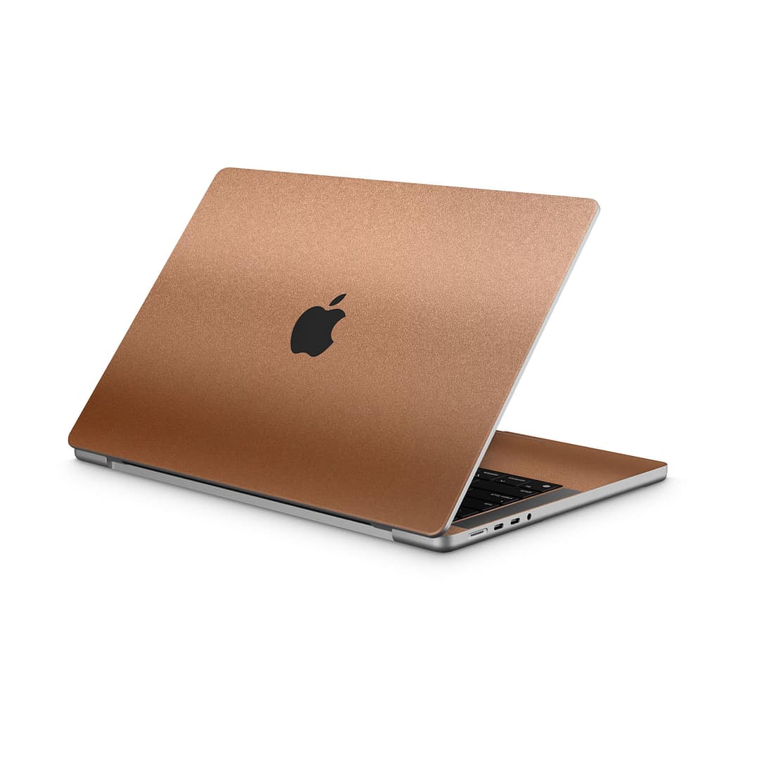 Macbook pro 14'' (2021) matte copper metallic skin | wrapitskin
