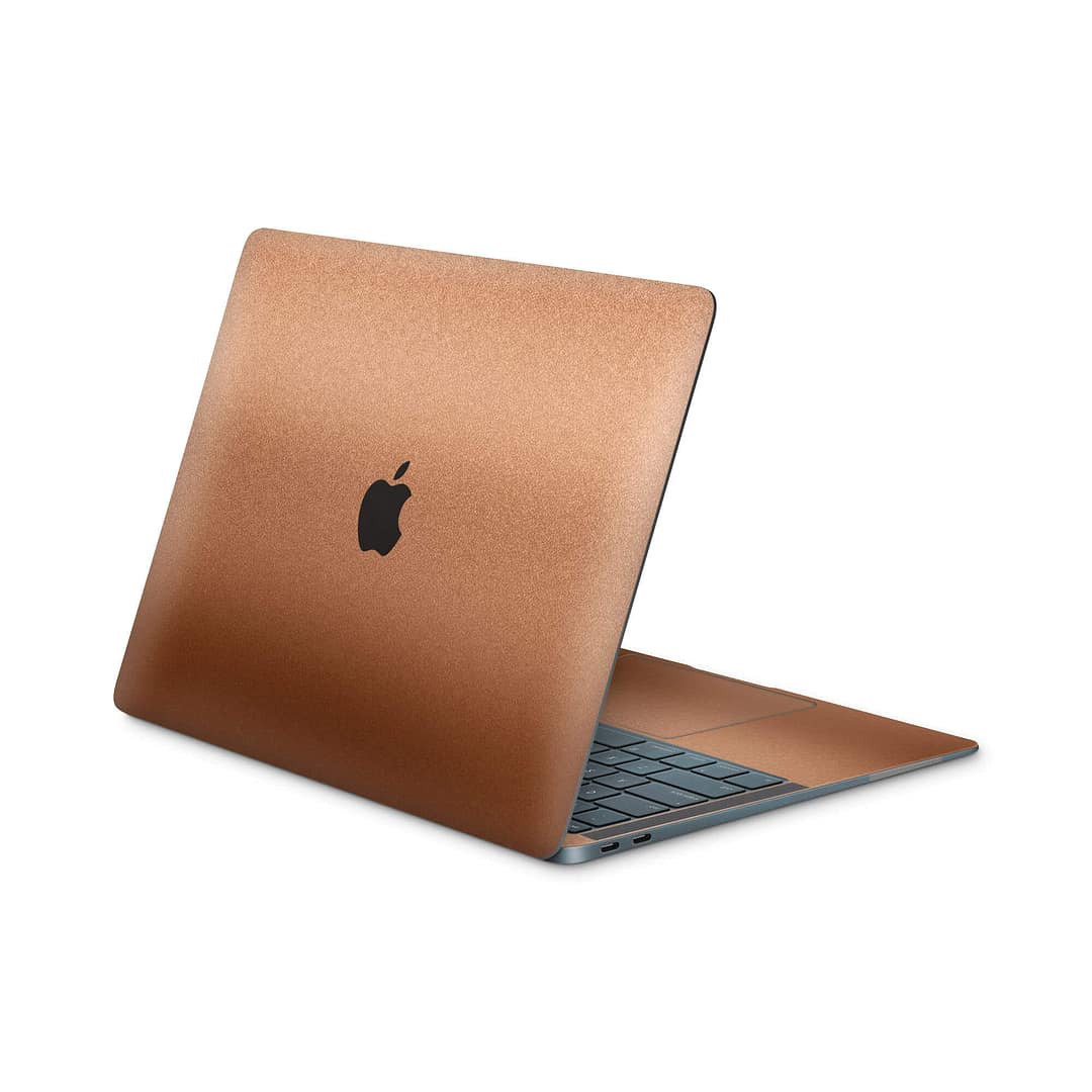 Macbook air 13'' (2018) matte copper metallic skin | wrapitskin