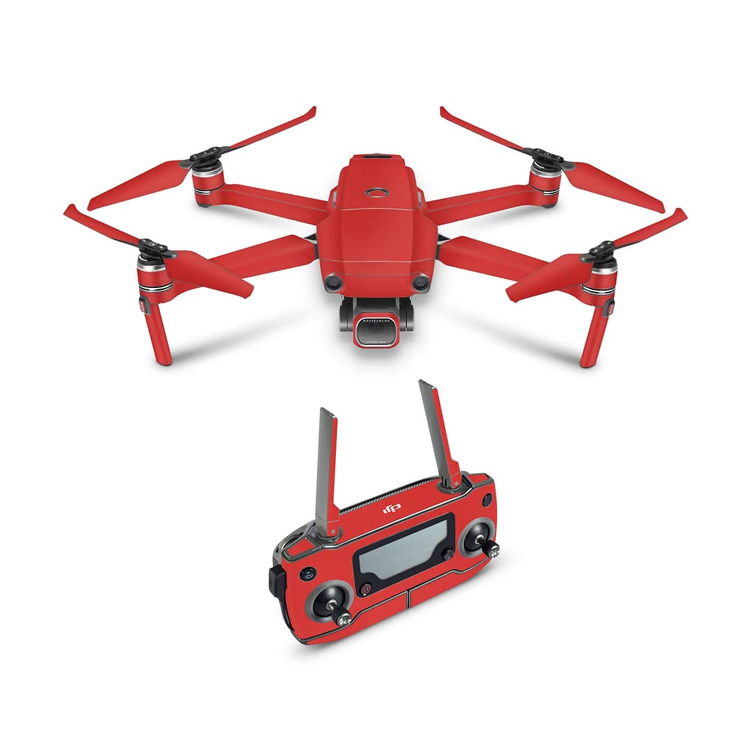Dji mavic 2 pro matte red skin | wrapitskin