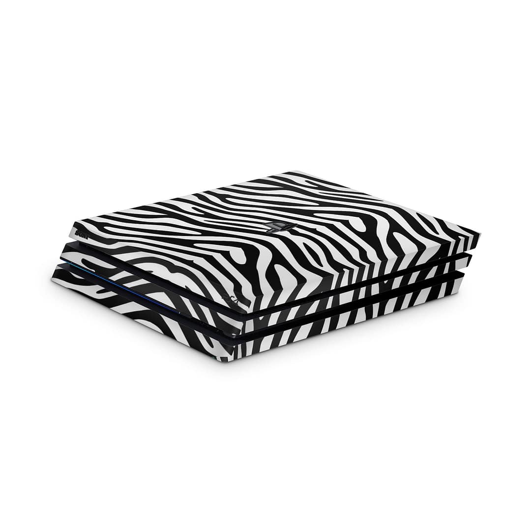Playstation 4 pro black and white skin | wrapitskin