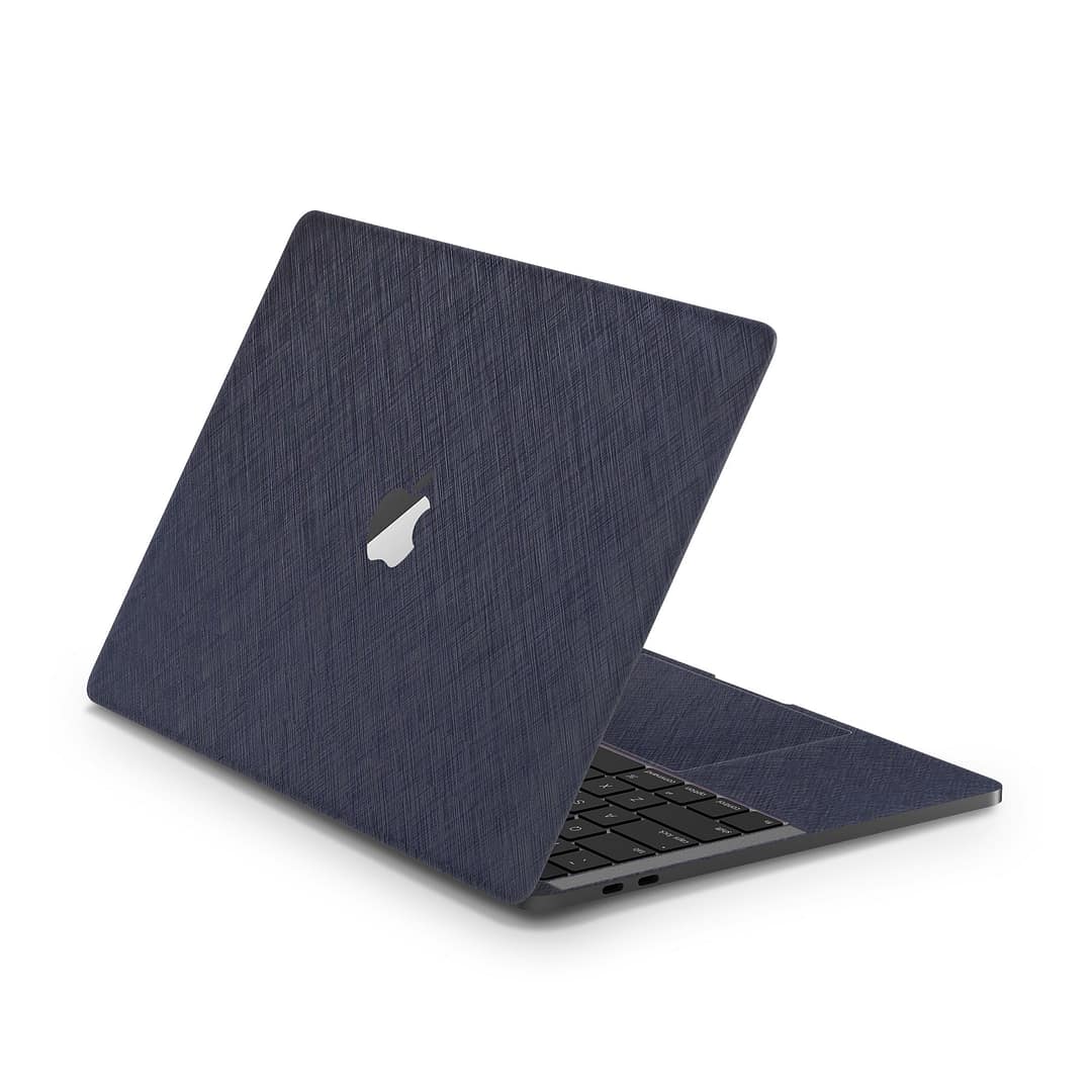 Macbook pro 13'' (touch bar,2018) cross metal blue skin | wrapitskin