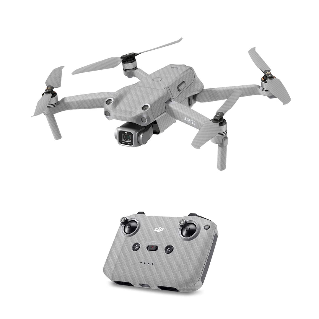 Dji mavic air 2s carbon fiber gray skin | wrapitskin