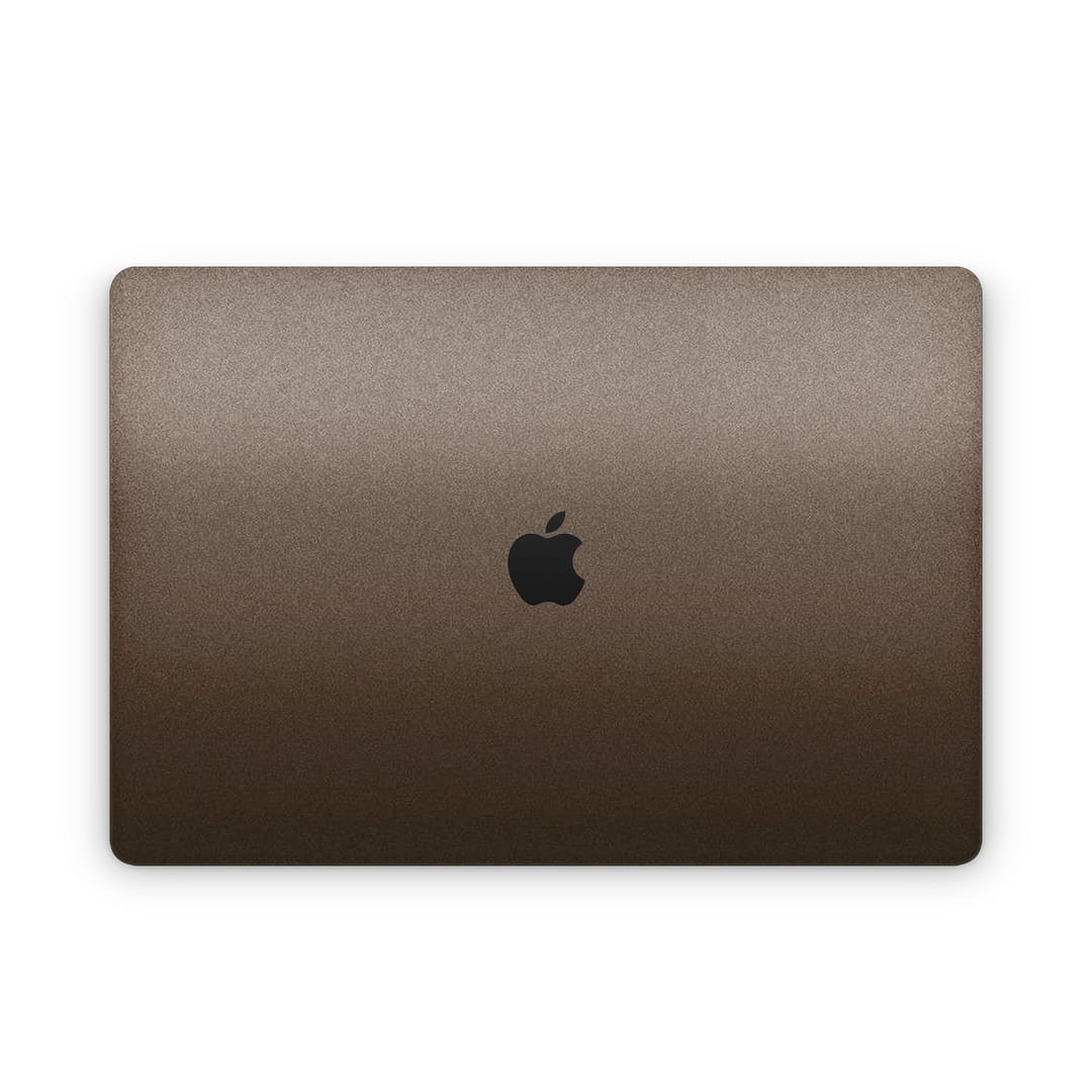 Macbook air 13'' (m1,2020) matte brown metallic skin | wrapitskin