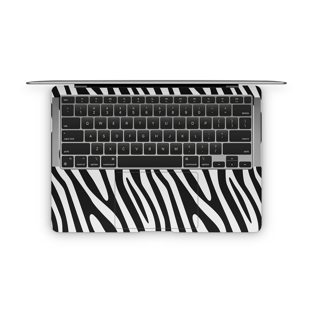 Macbook air 13'' (m1,2020) black and white skin | wrapitskin