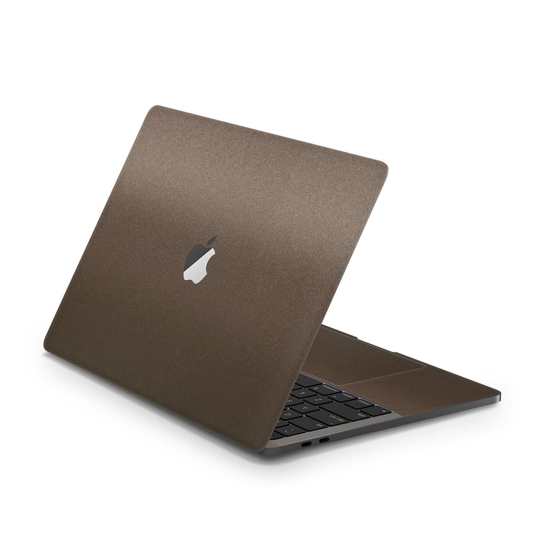 Macbook pro 13'' (touch bar,2018) matte brown metallic skin | wrapitskin