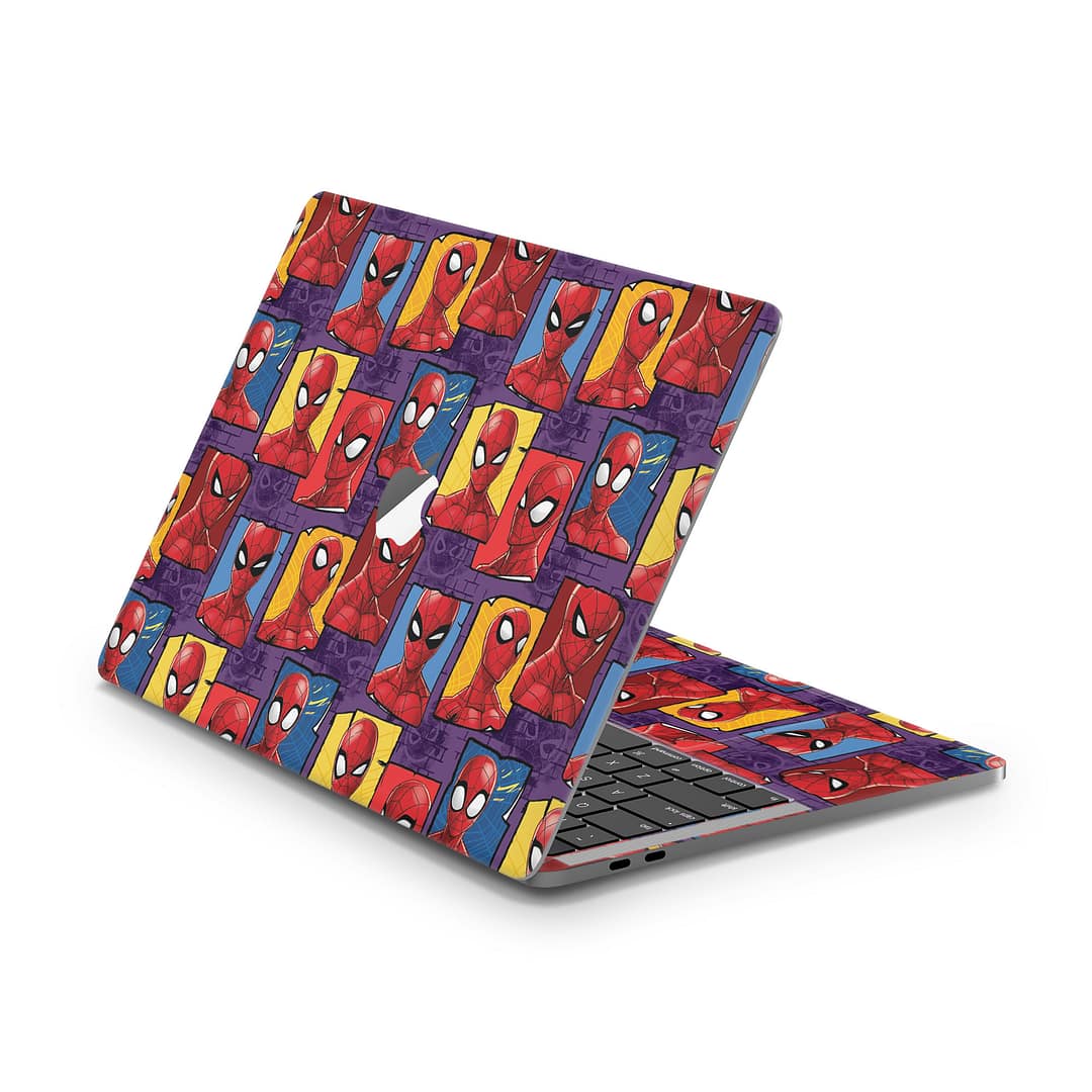 Macbook pro 13'' (2016-2018) spidey's world skin | wrapitskin