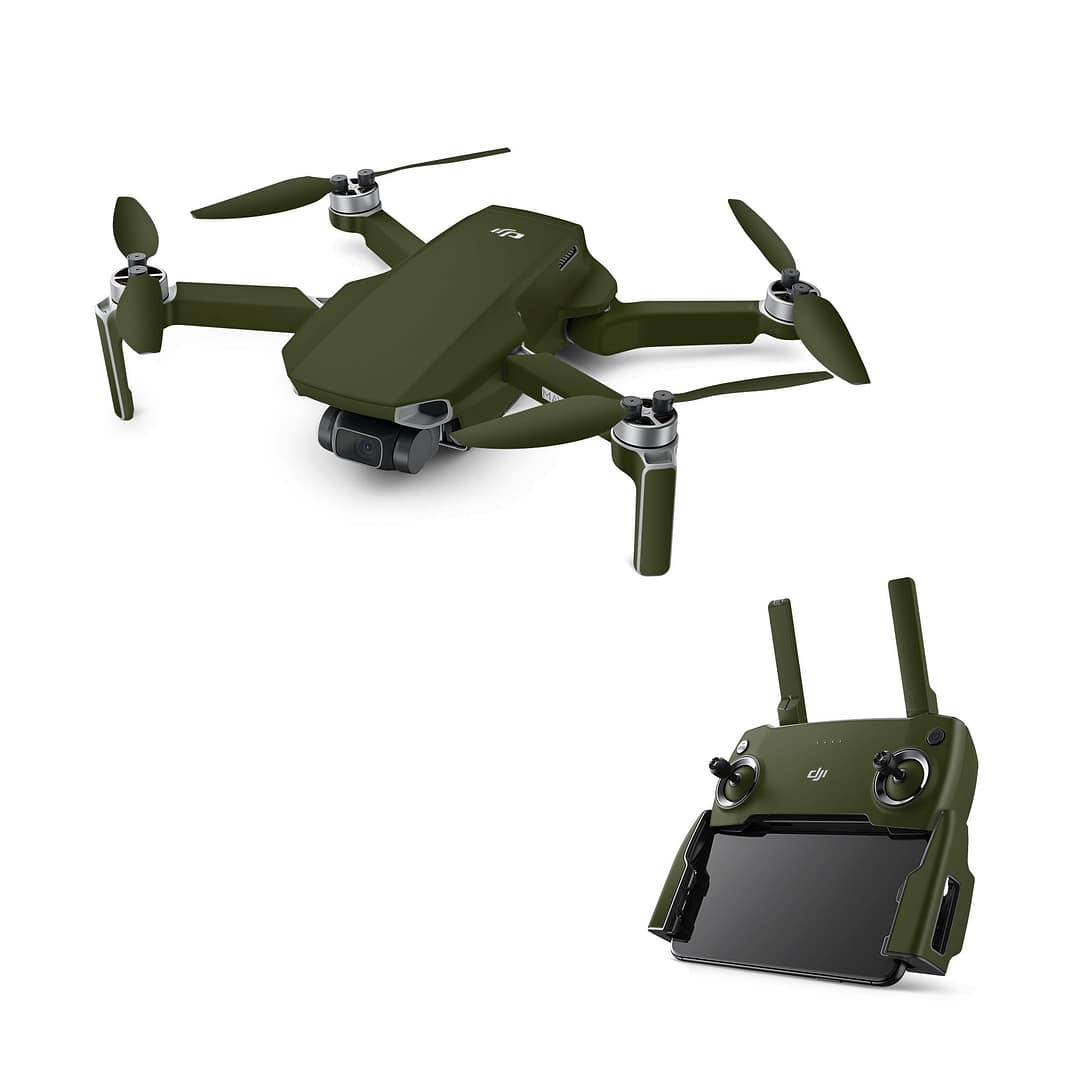 Dji mavic mini matte military green skin | wrapitskin