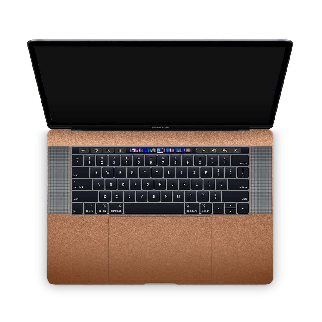 Macbook pro 15'' (2018-2019) matte copper metallic skin | wrapitskin