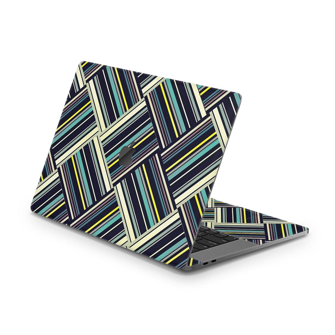Macbook pro 15'' (2017) striped abstract skin | wrapitskin