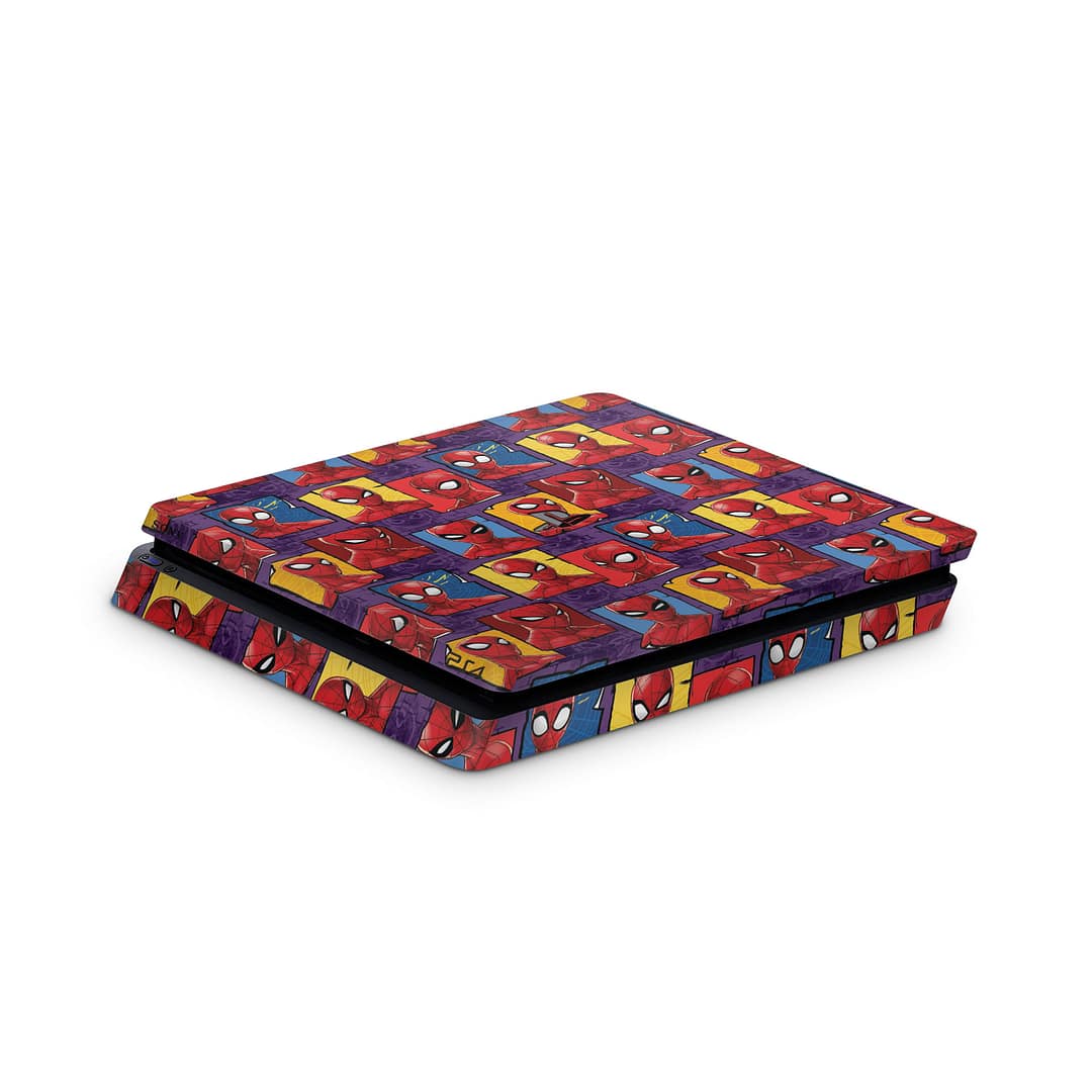 Playstation 4 slim spidey's world skin | wrapitskin