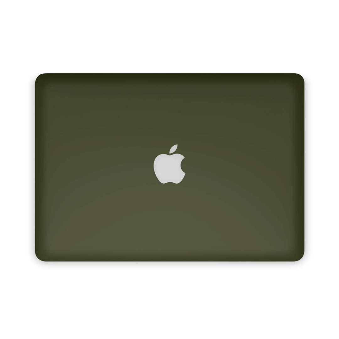 Macbook air 13'' (2010-2017) matte military green skin | wrapitskin
