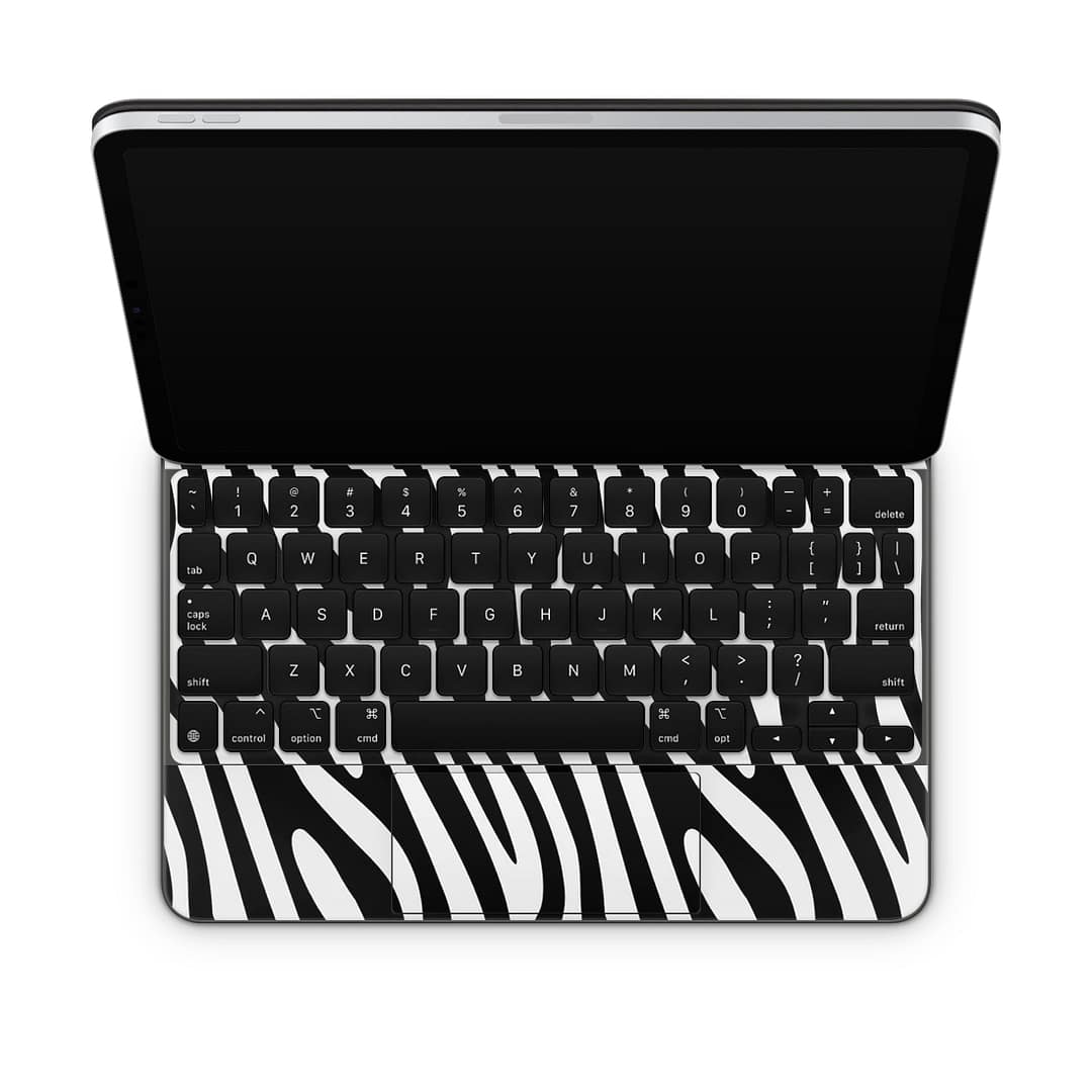 Magic keyboard ipad pro 11'' gen 2 black and white skin | wrapitskin