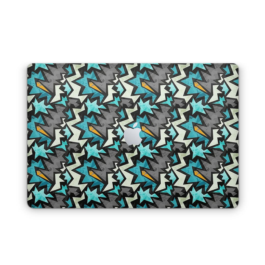 Macbook pro 16'' (touch bar,2019) graffiti harmony skin | wrapitskin