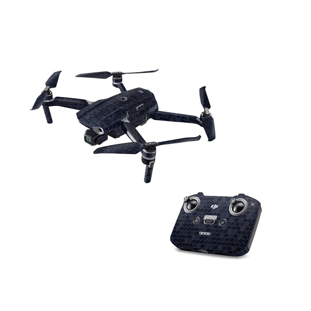 Dji mavic air 2 honeycomb blue skin | wrapitskin