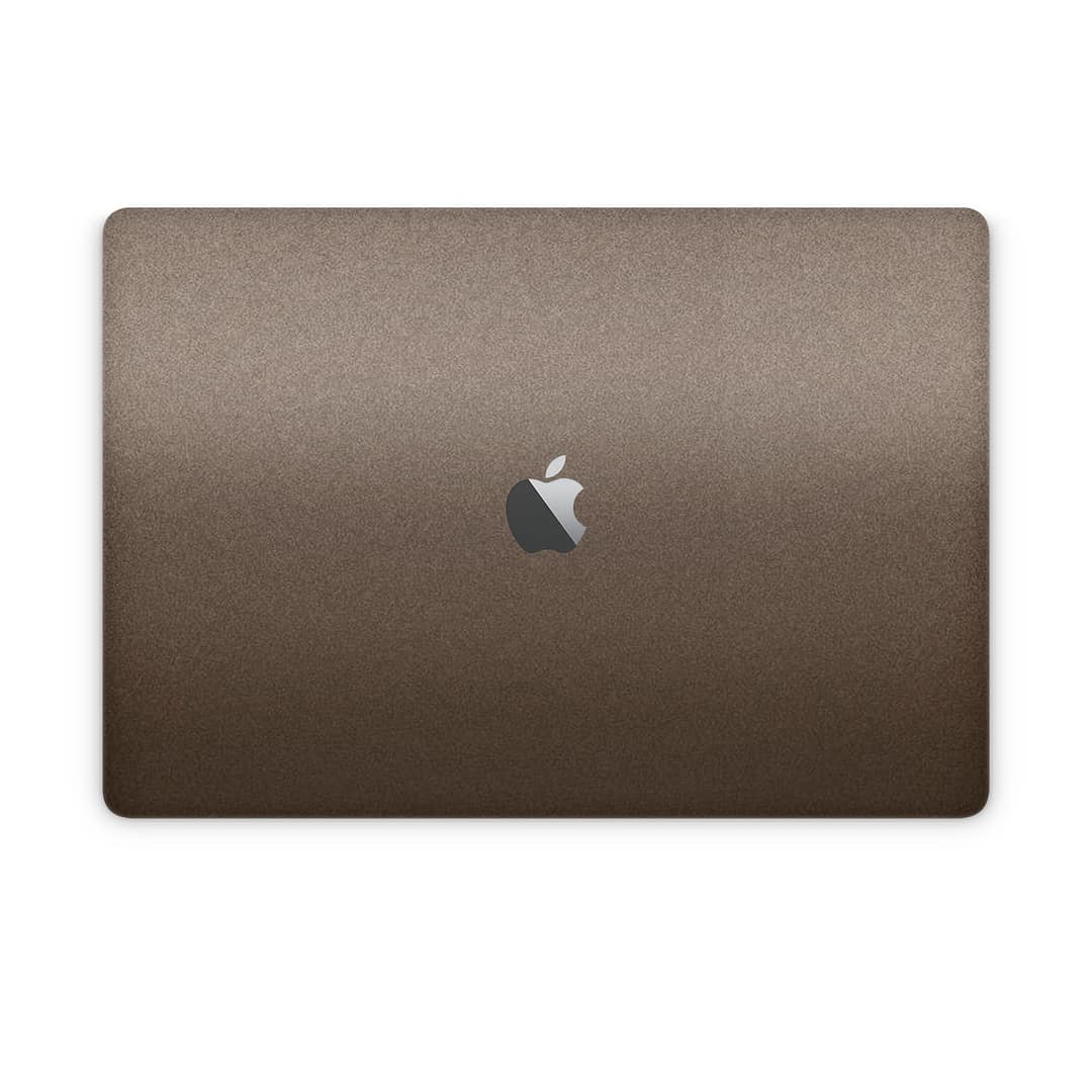 Macbook pro 15'' (2018-2019) matte brown metallic skin | wrapitskin