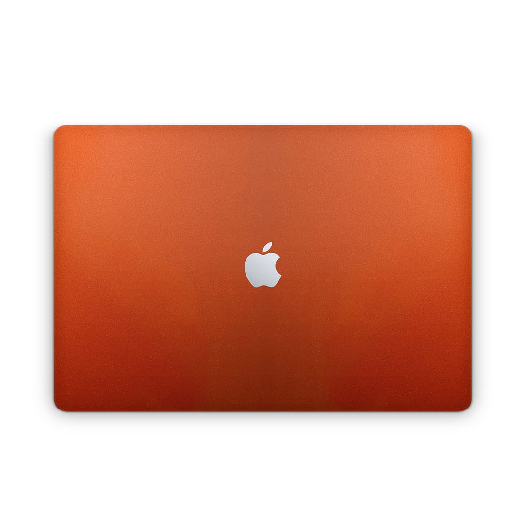 Macbook pro 16'' (touch bar,2019) glossy fiery orange skin | wrapitskin