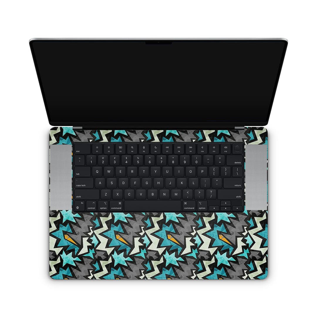 Macbook pro 16'' (m2,2023) graffiti harmony skin | wrapitskin