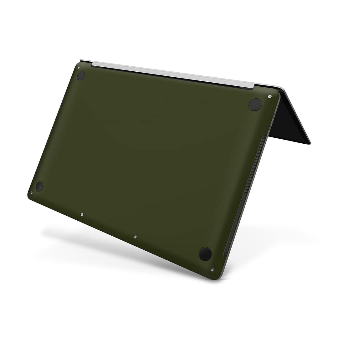 Macbook pro 16'' (touch bar,2019) matte military green skin | wrapitskin