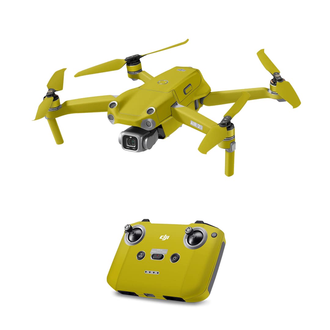 Dji mavic air 2s bitter yellow skin | wrapitskin
