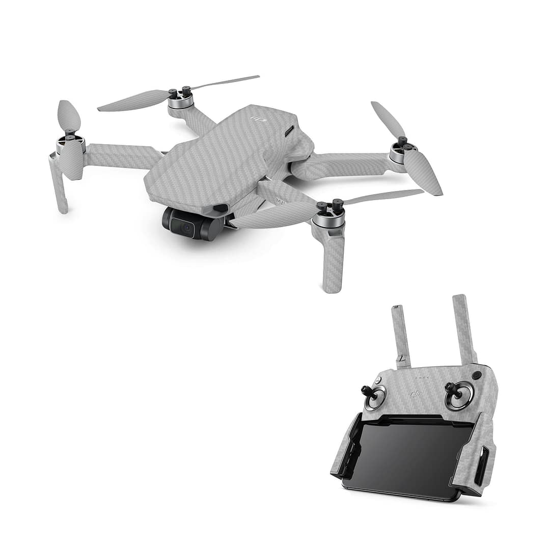 Dji mavic mini carbon fiber gray skin | wrapitskin