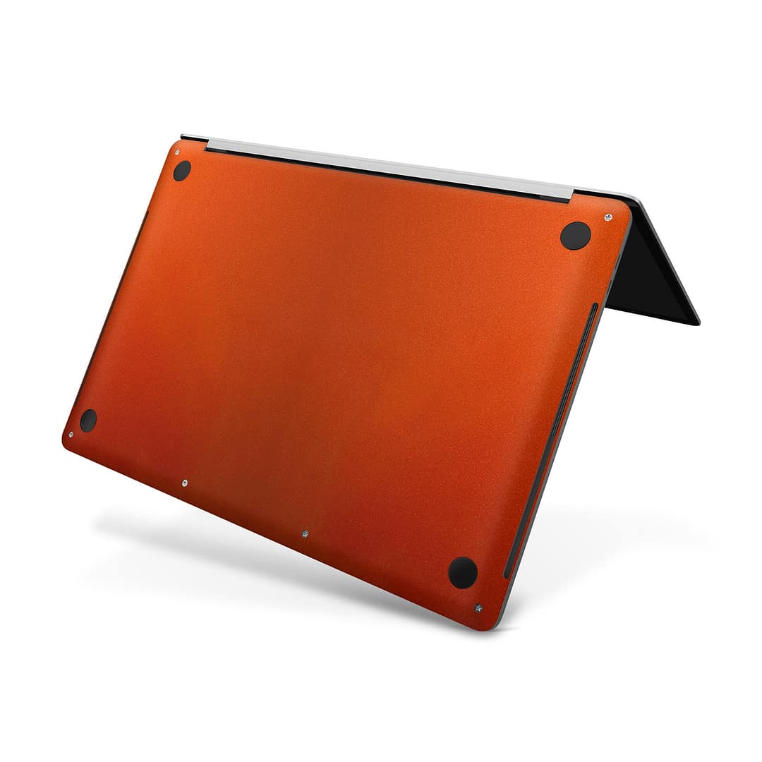Macbook pro 15'' (2018-2019) glossy fiery orange skin | wrapitskin
