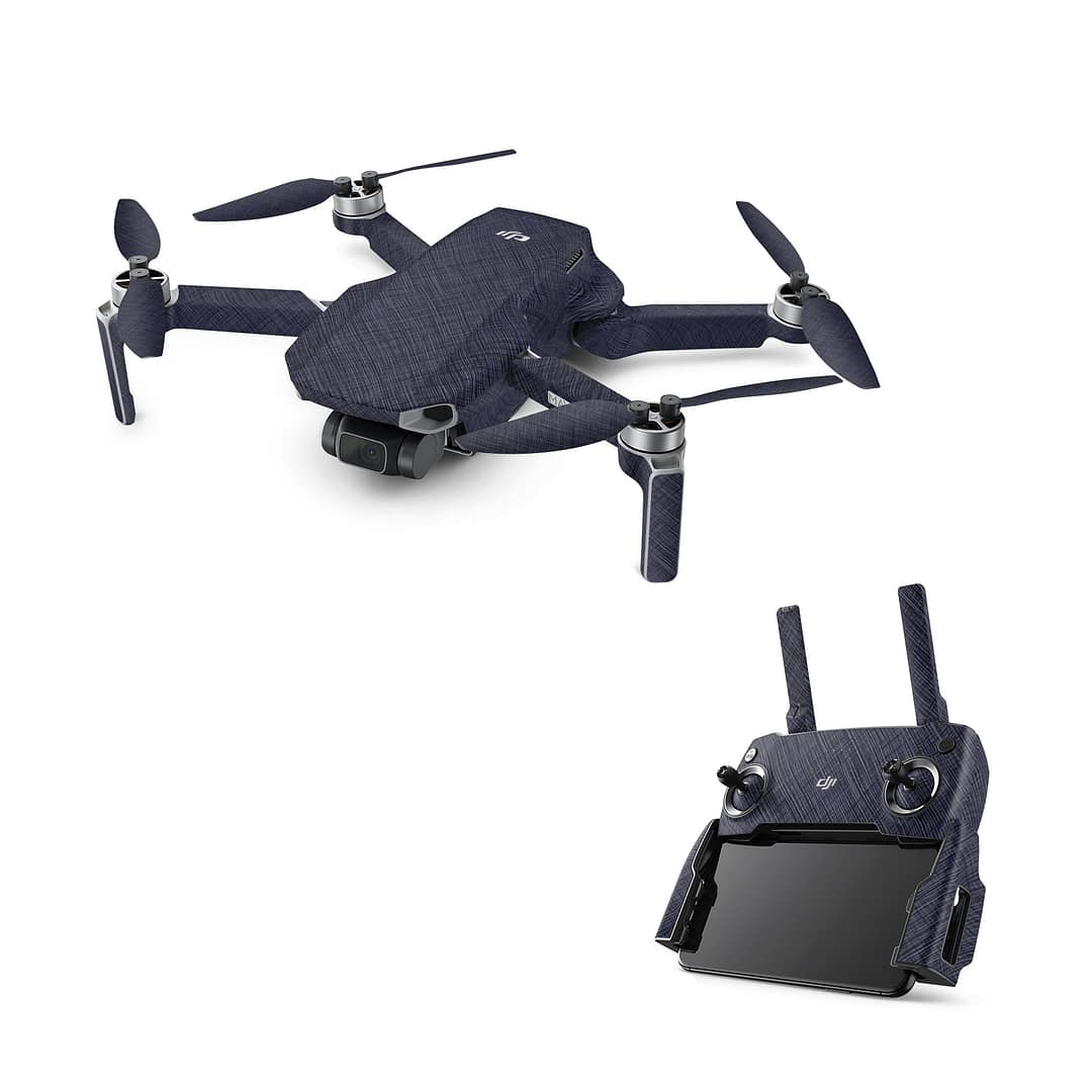 Dji mavic mini cross metal blue skin | wrapitskin