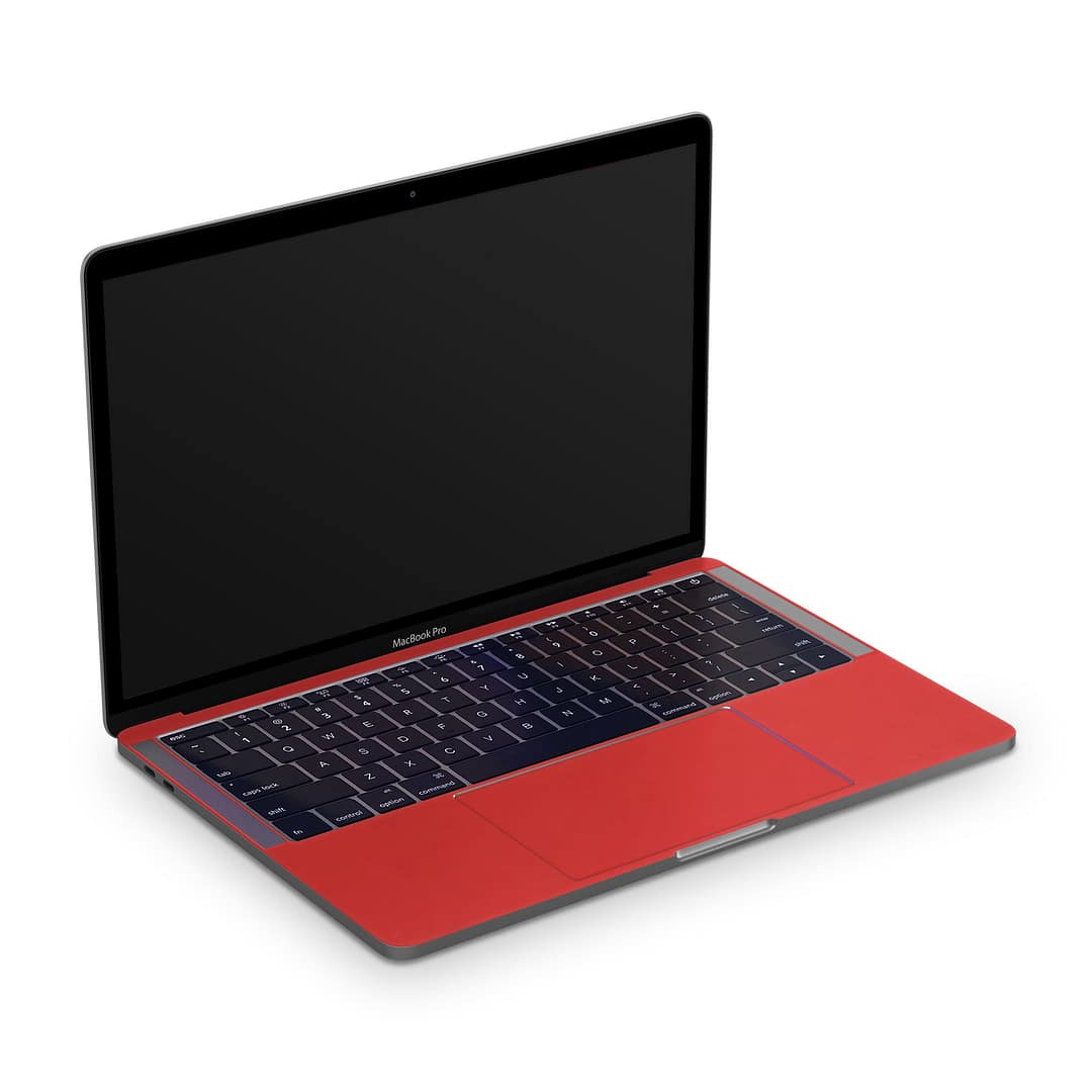 Macbook pro 13'' (2016-2018) matte red skin | wrapitskin