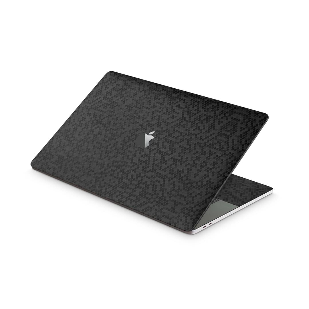 Macbook pro 15'' (2018-2019) honeycomb black skin | wrapitskin