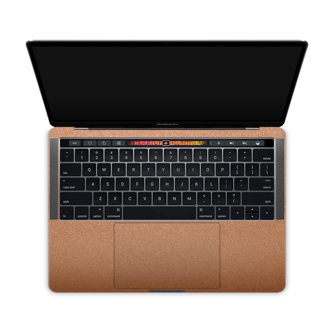 Macbook pro 13'' (touch bar,2018) matte copper metallic skin | wrapitskin