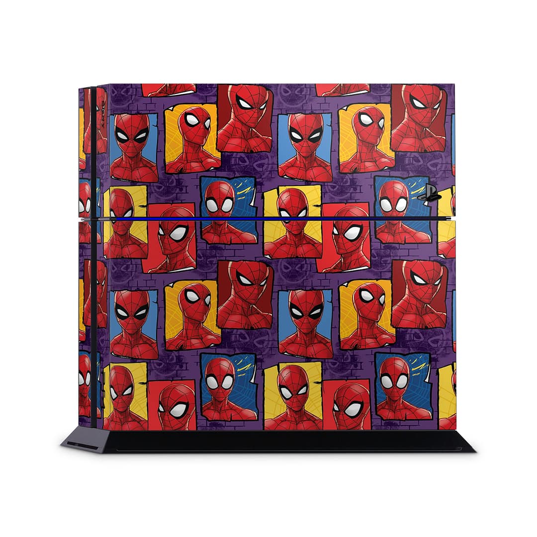 Playstation 4 spidey's world skin | wrapitskin